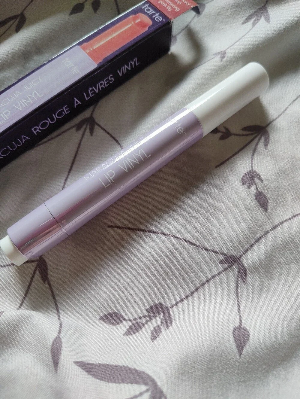 Tarte Maracuja Juicy Lip Vinyl Lip Gloss Shimmering Pink Lily
